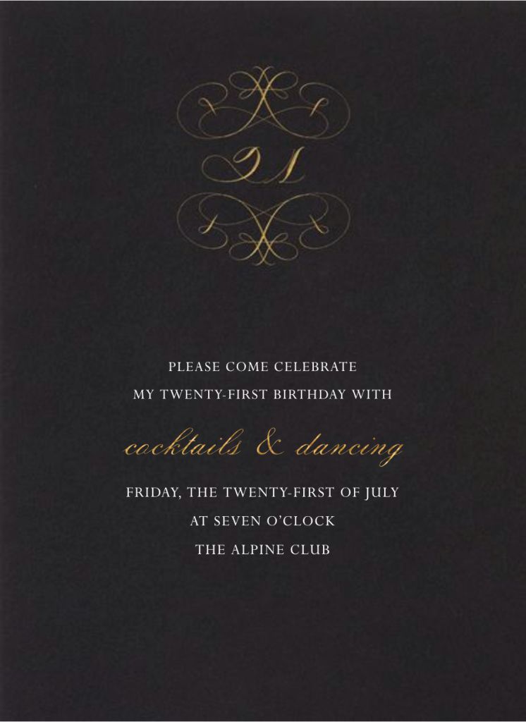 Numbers - Invitation | Send online instantly | RSVP tracking