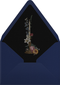 Blooming Candlestick - Open Sea Design Co. Envelope