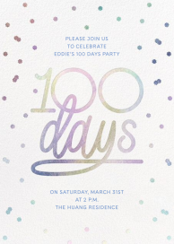 Iridescent 100 by Paperless Post