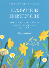 Springtime Meadow - Invitation by Hadley Paper Goods