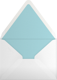 Minimalist Script Graduation Invitation Envelope