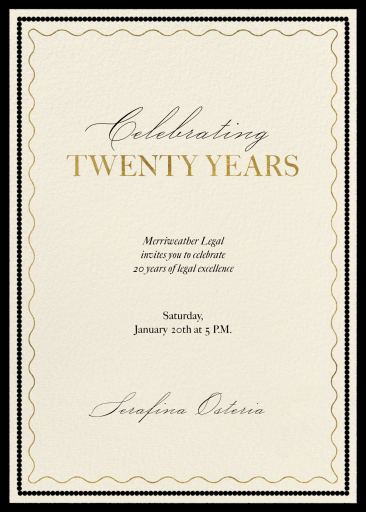 Wavy Stripes - Invitation by Paperless Post