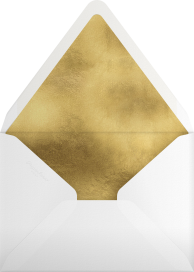 Arched Photo Template Invitation Envelope