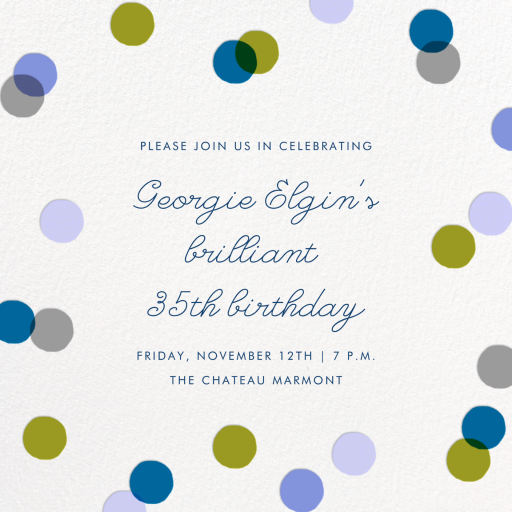 Carnaby - Birthday Invitation by Paperless Post