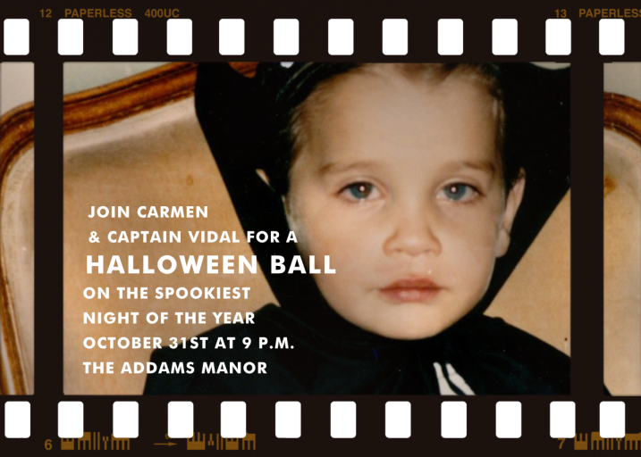 Film Still - Halloween Invitation by Paperless Post