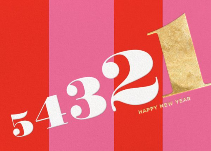 54321 - New Year's Card by kate spade new york