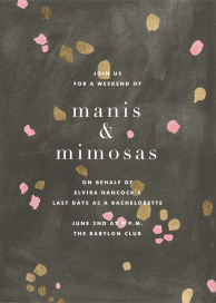 Atelier - Bachelorette Party Invitation by Kelly Wearstler