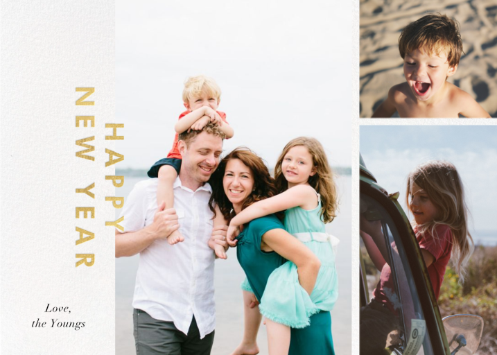 New Year Cutouts - New Year's Card by Paperless Post