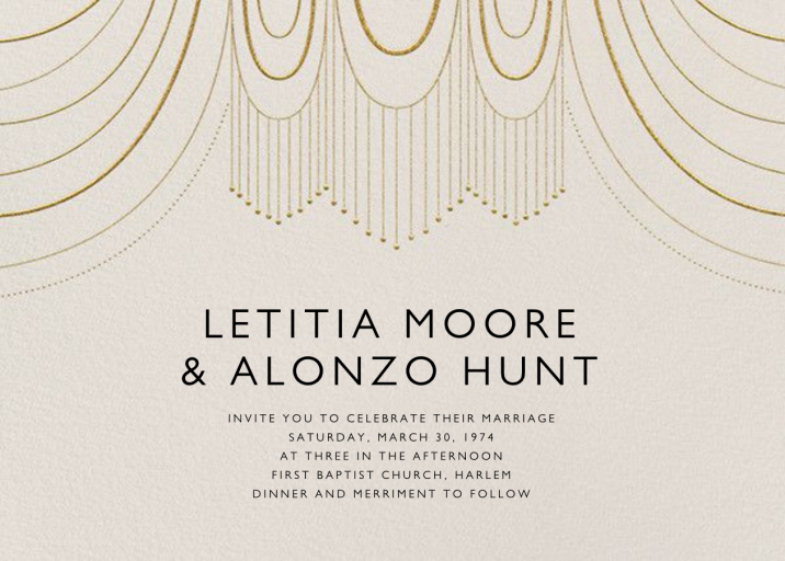 Normandie - Gatsby Party Invitation by Paperless Post