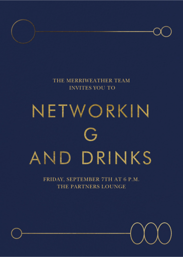 Dashing - Cocktail Party Invitation by Paperless Post