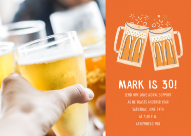 Beer Me Photo by Paperless Post