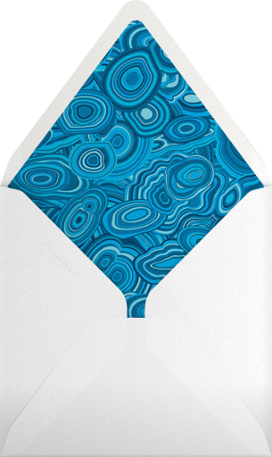 Malachite (Invitation) - Jonathan Adler Envelope