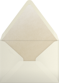 Embossed Scallop - Paperless Post Envelope