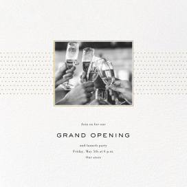 Dotted Band - Launch Party Invitation by Paperless Post