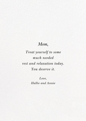 Wildwood Mother's Day by Rifle Paper Co. - Back