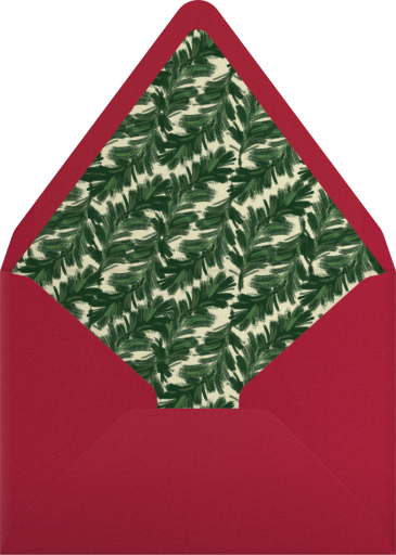 Evergreen - Paperless Post Envelope