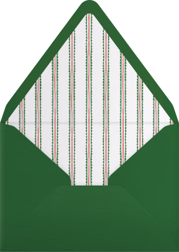 Red and Green Frame (Shanna Masters) - Dogwood Hill Envelope