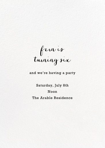 Mr. Bun - Birthday Invitation by Paperless Post - Back