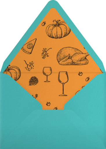 Good Friends Good Food - Paperless Post Envelope