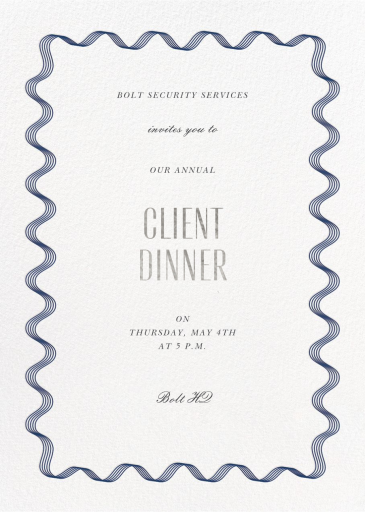 Sound Wave - Appreciation Event Invitation by Paperless Post