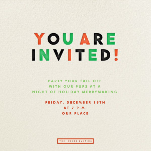 Pug by The Indigo Bunting - Back