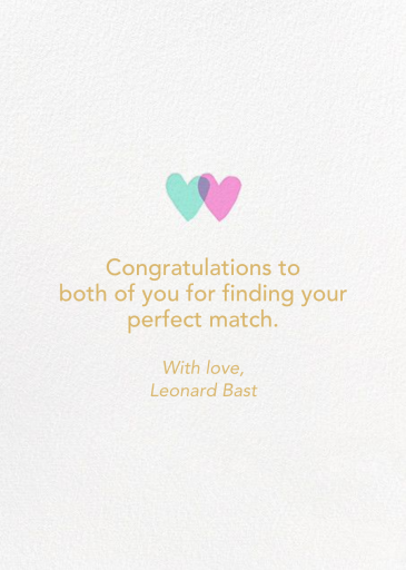 Rainbow Heart by Hello!Lucky - Back