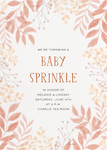 Eucalyptus Branches - Invitation by Paperless Post