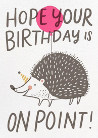 On Point - Birthday Card by Hello!Lucky