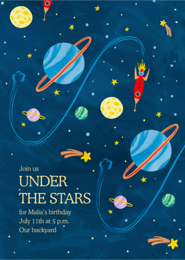 Space Orbit by Paperless Post