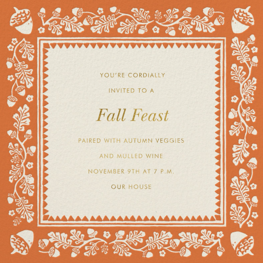 Classic Harvest - Invitation by Rifle Paper Co.