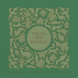 Forest Folk - Birthday Invitation by Rubinski Works