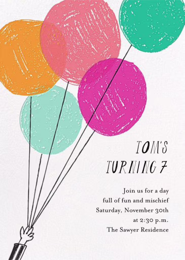 Vanilla or Chocolate Cake (Invitation) - Birthday Invitation by Mr. Boddington's Studio