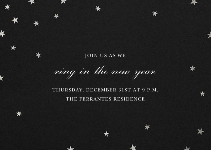 Nightly (Alta) - Invitación para Nochevieja de Paperless Post