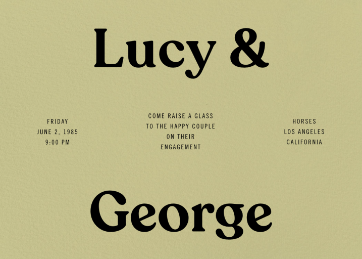 Rule of Thirds - Invitation by Goods Gang