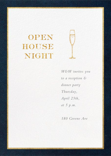 Oro (Tall) by Paperless Post