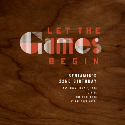 Old-School Game Night - Game Night Invitation by Paperless Post