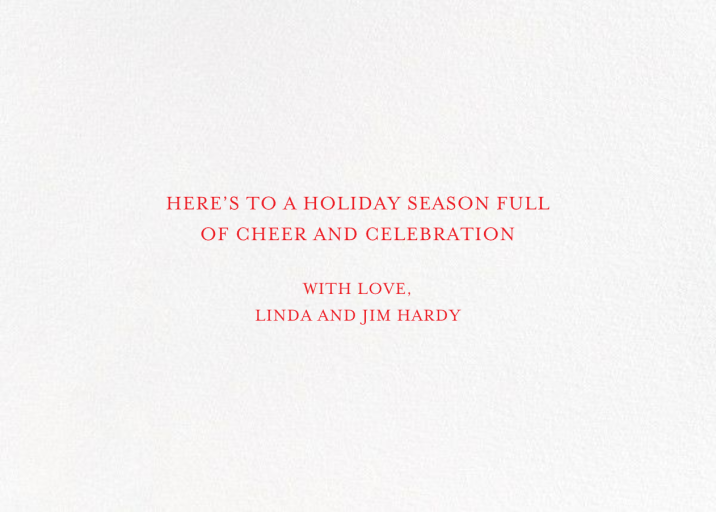 Royal Mint (UK) - Christmas Card by Paperless Post - Back