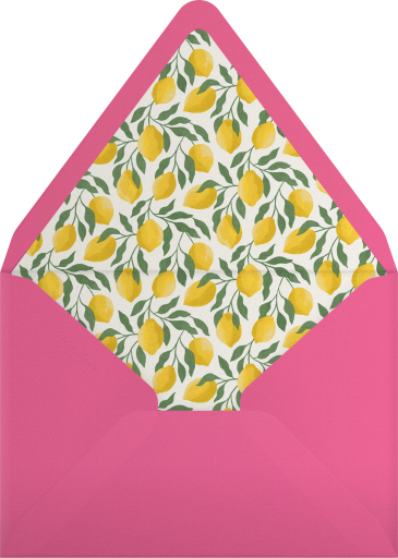 La Dolce Vita - Paperless Post Envelope
