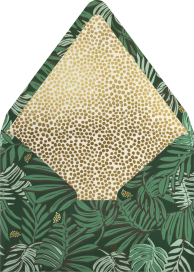 Jungle Canopy - Jungalow Envelope