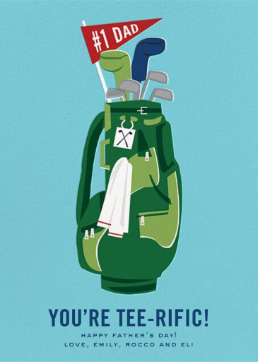 Golf Goat - Father's Day Card by Cheree Berry Paper & Design