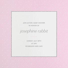 Airy Dots - Baby Shower Invitation by Paperless Post