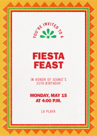 Fiesta Border by Paperless Post