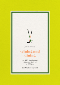Putt’s Up - Birthday Invitation by kate spade new york
