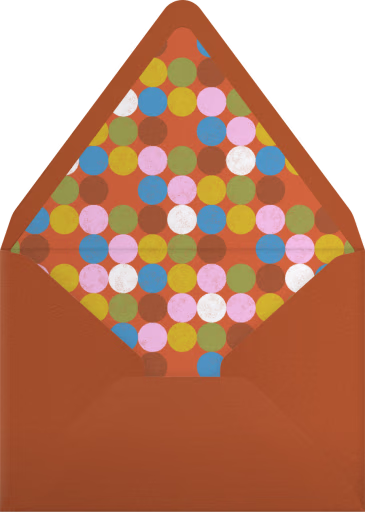 Groovy Year - Paperless Post Envelope