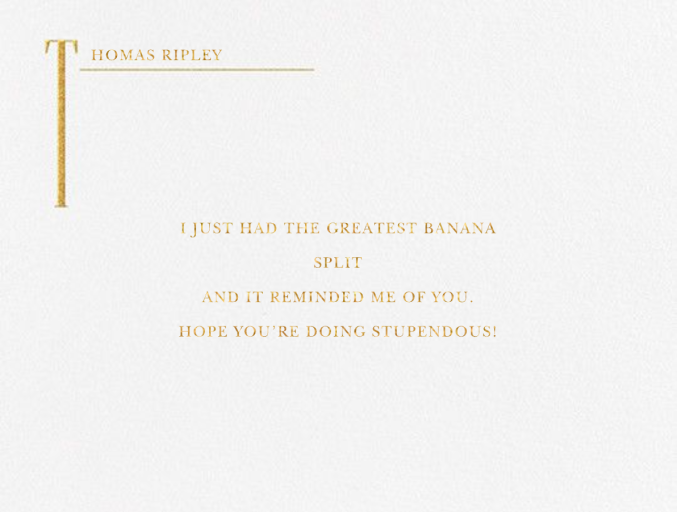 Béranger - Stationery by Paperless Post