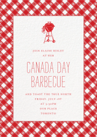 Picnic Table - Canada Day Invitation by Paperless Post