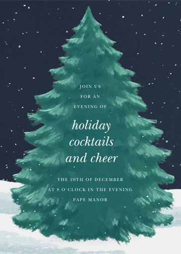 The Great Tree - Invitation by Paperless Post