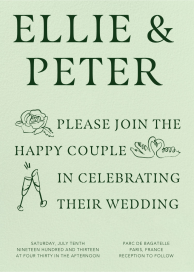 Emblems - Wedding Invitation by Paperless Post