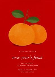 Lucky Clementines - Invitation by Paperless Post