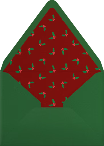 Jolly Gift Bearer - Hadley Paper Goods Envelope